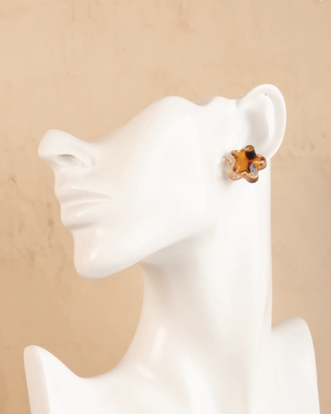 Aretes argolla Flor Carey - Image 3