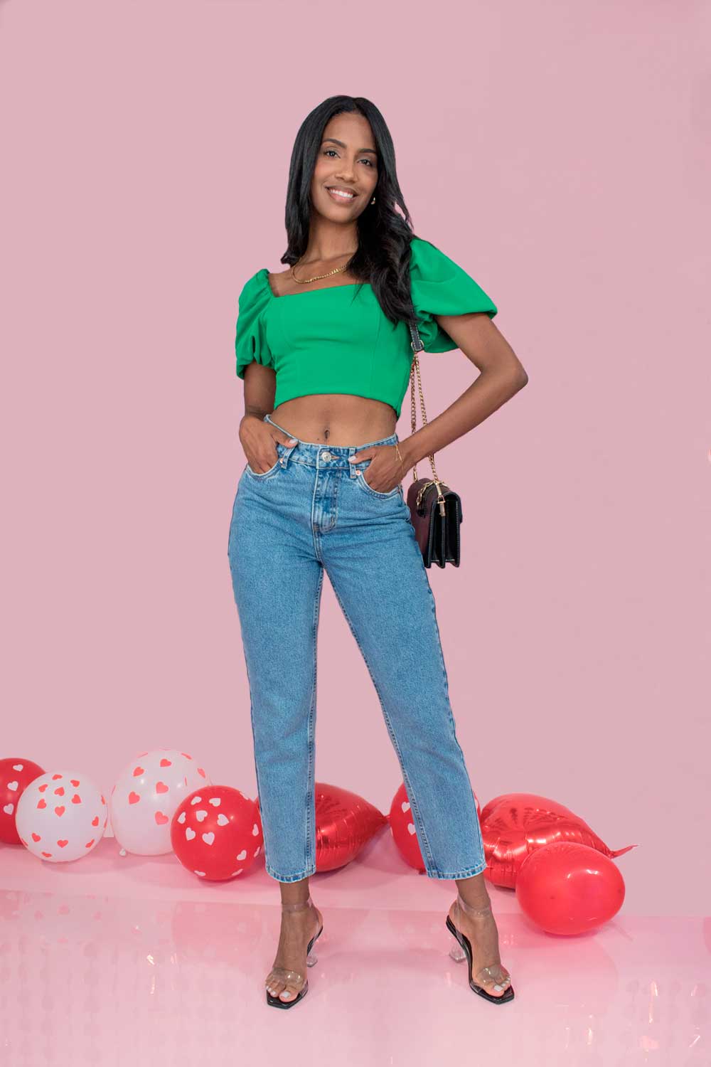Pantalón jean Backmom - Image 3