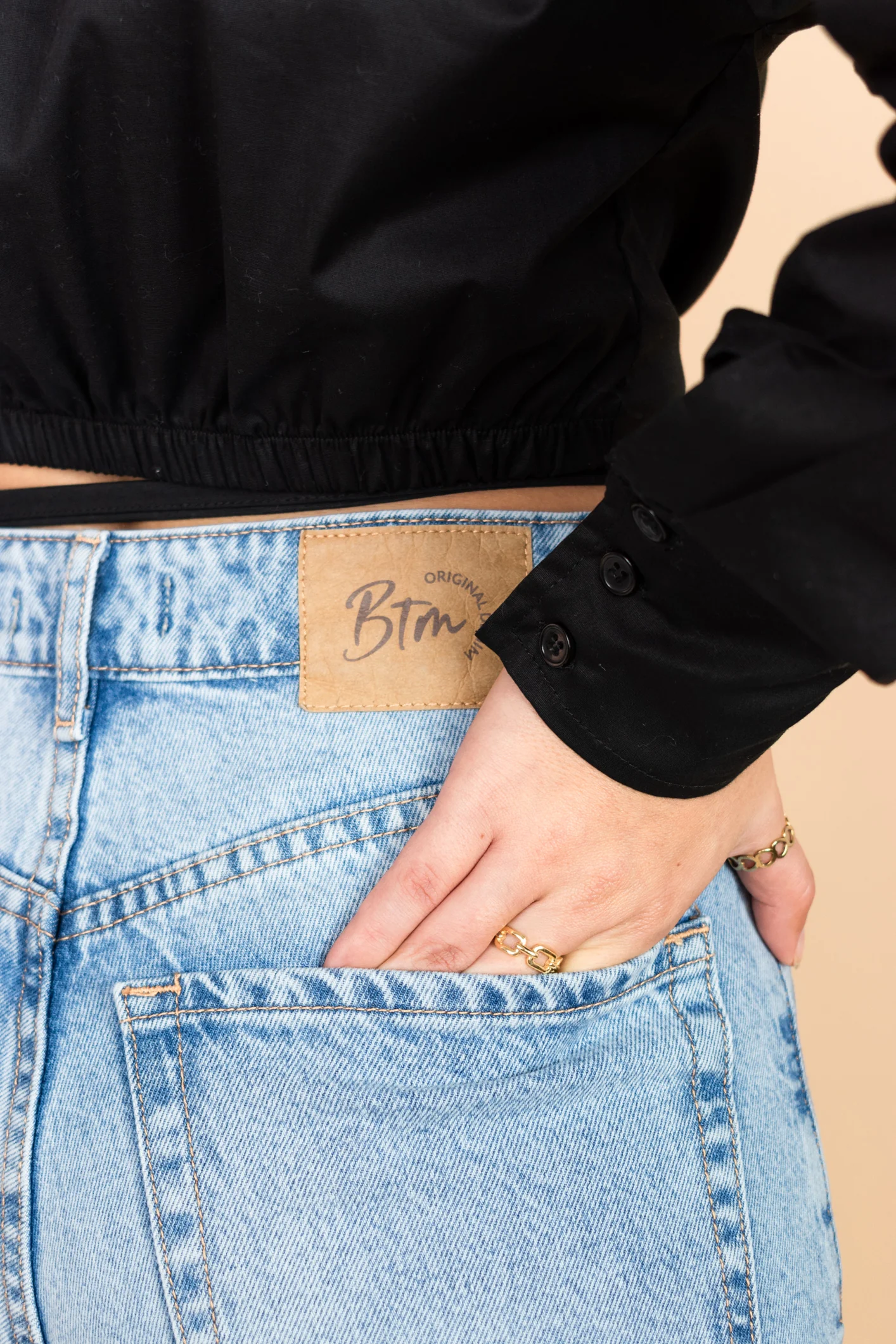 Pantalón jean Baggy Classic Rasgado - Image 3
