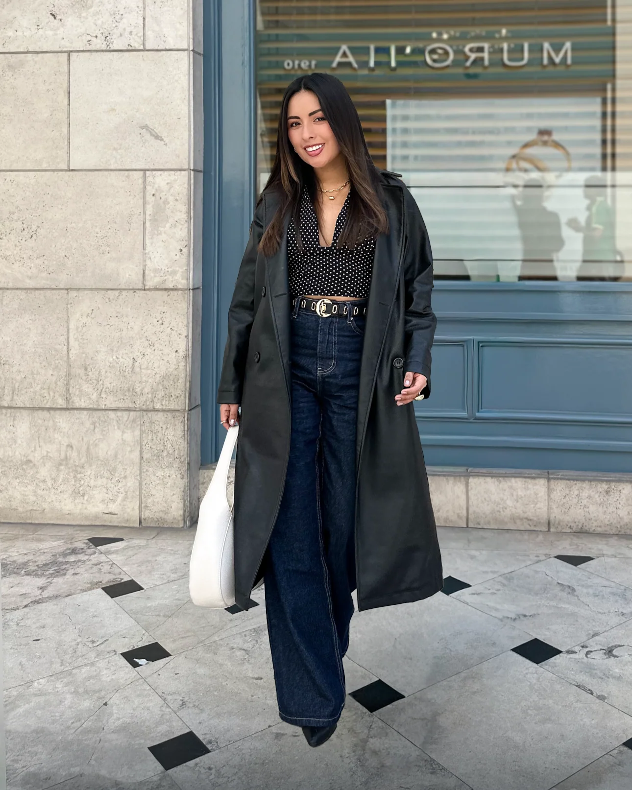 Pantalón Jean Wide Leg Azul Indigo - Image 3
