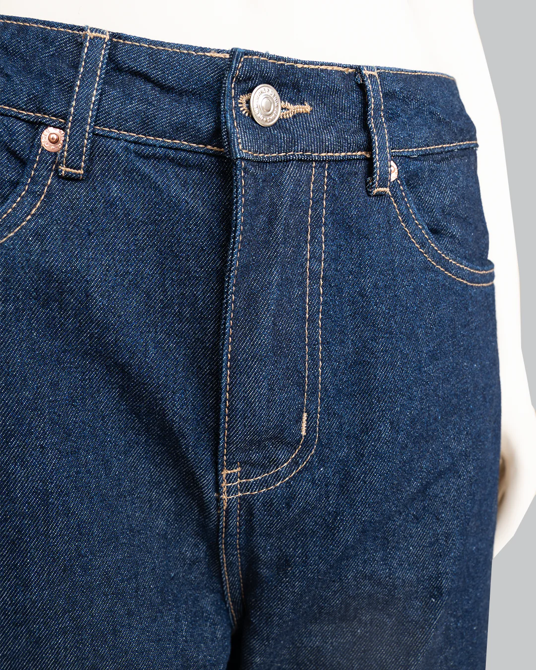 Pantalón Jean Wide Leg Azul Indigo - Image 4