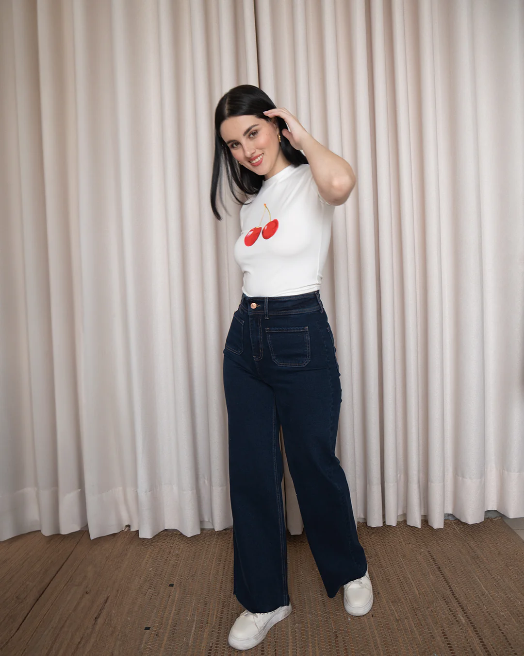 Pantalón Jean Wide Leg Flavia - Image 3